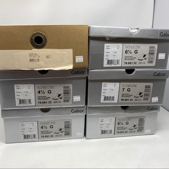 Gabor Lilia Chelsea suede beige heeled ankle boots - Picture 8 of 8